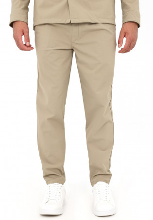 Pantalon en tissu stretch