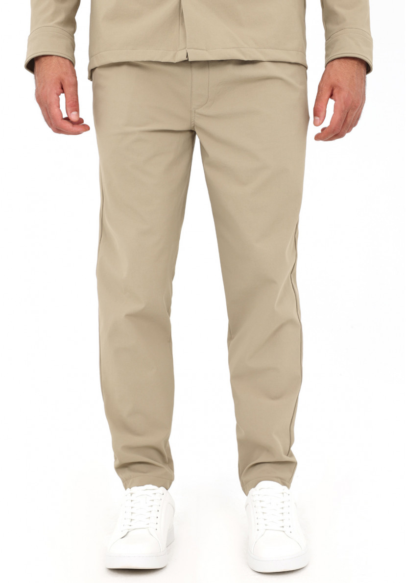Pantalon en tissu stretch