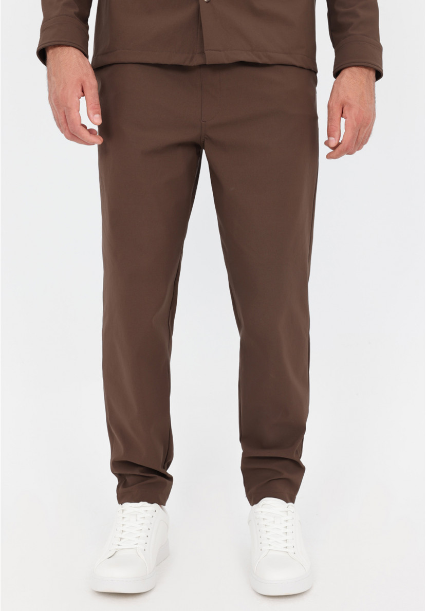 Pantalon en tissu stretch