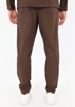 Pantalon en tissu stretch