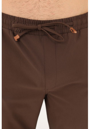 Pantalon en tissu stretch