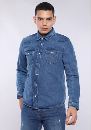 Chemise denim